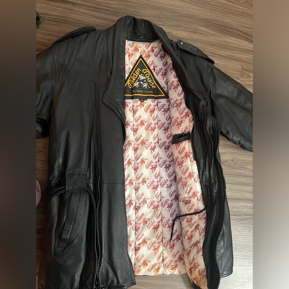 Golden Goose by Daniel Young Leather Jacket - Picture 2 of 3